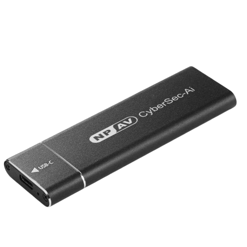 NPAV CyberSec-Ai M.2 SSD External Metal Case